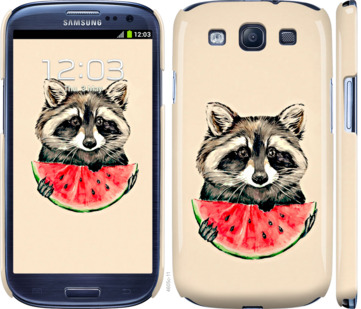 

Чохол Єнотик з кавуном на Samsung Galaxy S3 i9300 799533