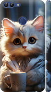 Чехол White cat для Huawei P smart