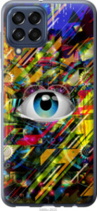 Чехол Абстрактный глаз для Samsung Galaxy M33 M336B