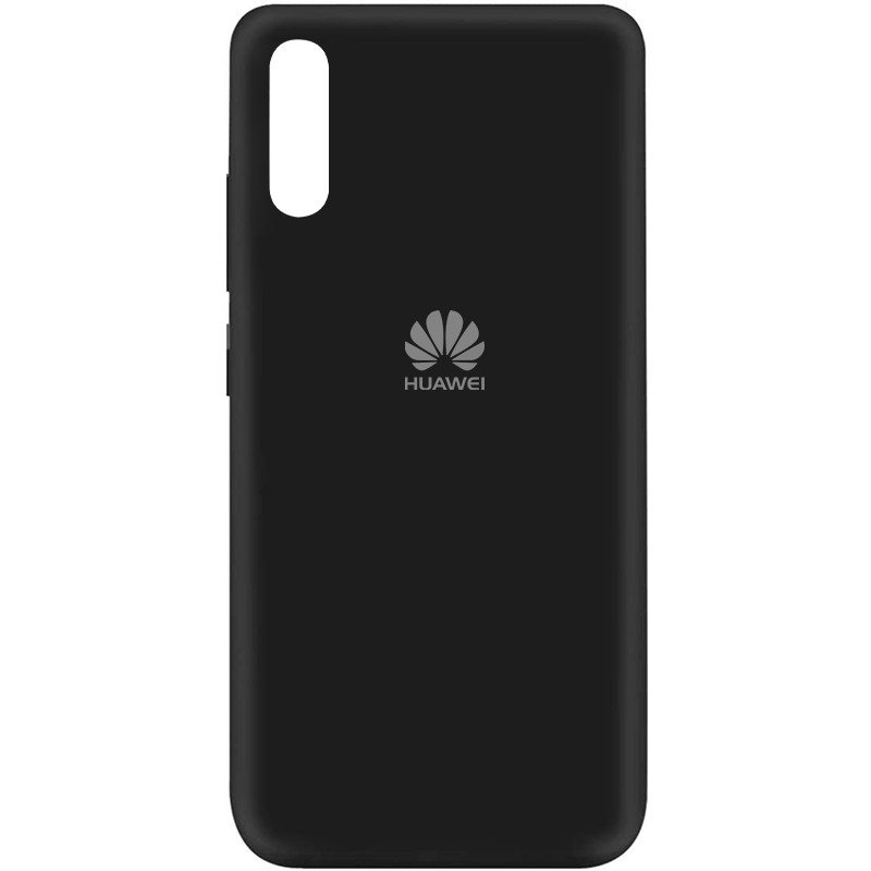 Чохол Silicone Cover My Color Full Protective (A) на Huawei Y8p (2020) / P Smart S (Чорний / Black)