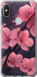 Чехол Пурпурная сакура для Xiaomi Redmi S2