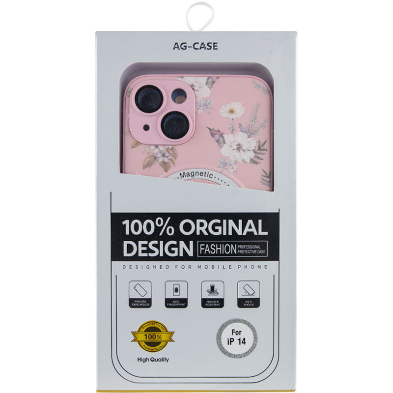 Купить TPU+PC чехол Secret with Magnetic Safe для Apple iPhone 14 (6.1") (Pink) на vchehle.ua