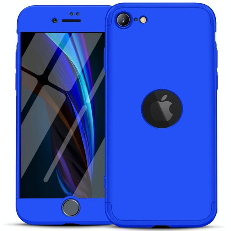 

Пластикова накладка GKK LikGus 360 градусів (орр) на Apple iPhone SE (2020) (Синій) 904631