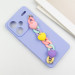 Фото Чохол Chained Heart з підвісним ланцюжком на Xiaomi Redmi Note 13 Pro+ (Lilac Blue) в маназині vchehle.ua