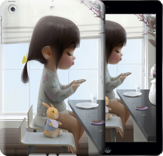 

Чохол Мила дівчинка з зайчиком на iPad 5 (Air) 636373