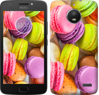 Чехол Макаруны для Motorola Moto E4