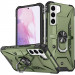 Ударостійкий чохол Pathfinder Ring на Samsung Galaxy S21 FE (Зелений / Army Green)