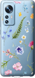 

Чехол Цветочный фон v2 для Xiaomi 12X 1440172