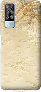 

Чехол Кружевной орнамент для Vivo Y51 2020 1112694