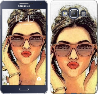 

Чехол Девушка_арт для Samsung Galaxy A7 A700H 111018