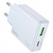 Фото СЗУ Hoco C142A Direct PD20W+QC3.0 (1USB-A/1C) (Blue) на vchehle.ua