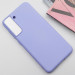 Фото Чохол Silicone Cover Lakshmi (AA) на Samsung Galaxy S21 (Бузковий / Dasheen) на vchehle.ua