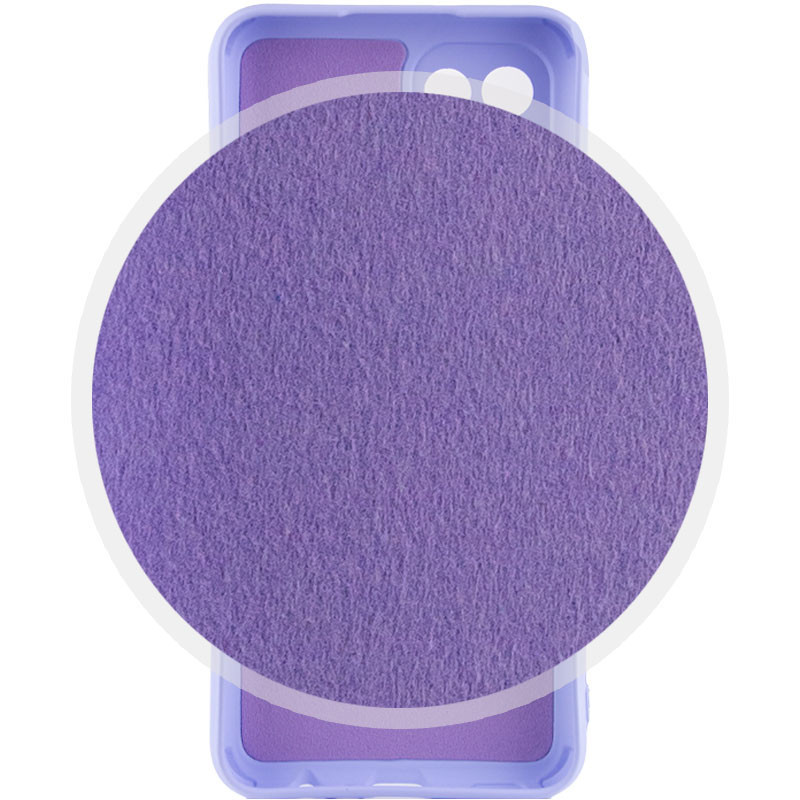 Фото Чохол Silicone Cover Lakshmi Full Camera (A) на Samsung Galaxy A04e (Бузковий / Dasheen) в маназині vchehle.ua