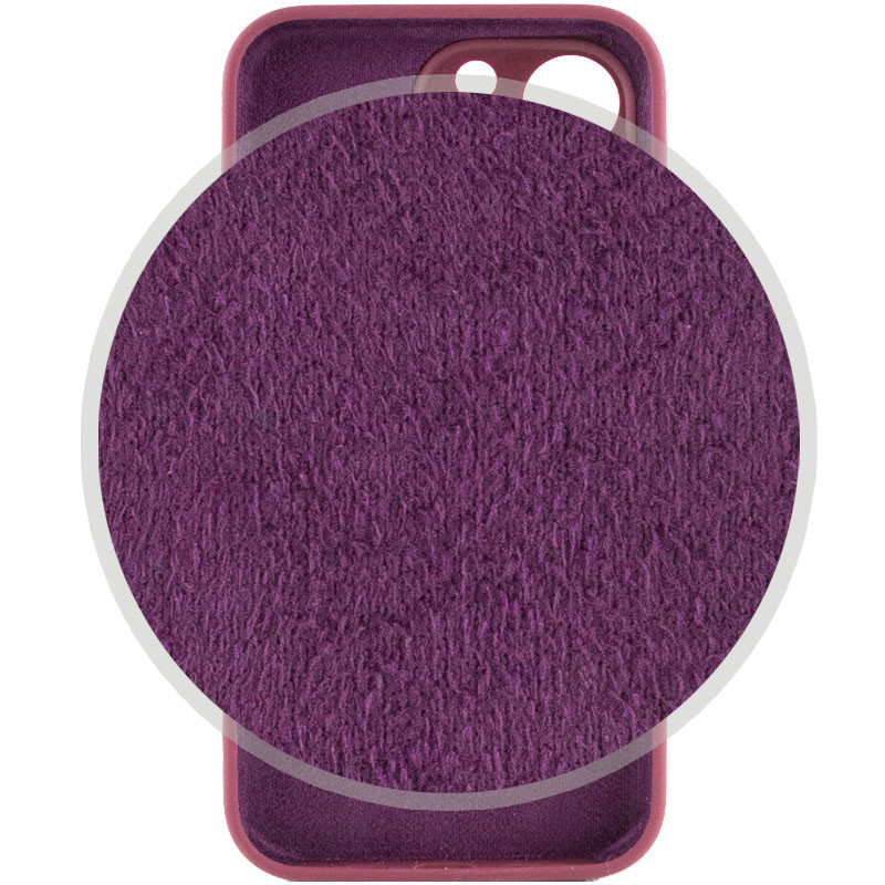 Фото Чехол Silicone Case Full Camera Protective (AA) для Apple iPhone 15 Pro (6.1") (Бордовый / Plum) в магазине vchehle.ua