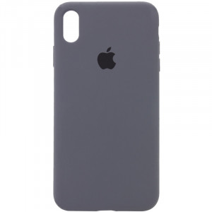 Чехол Silicone Case Full Protective (AA) для Apple iPhone X (5.8") / XS (5.8")