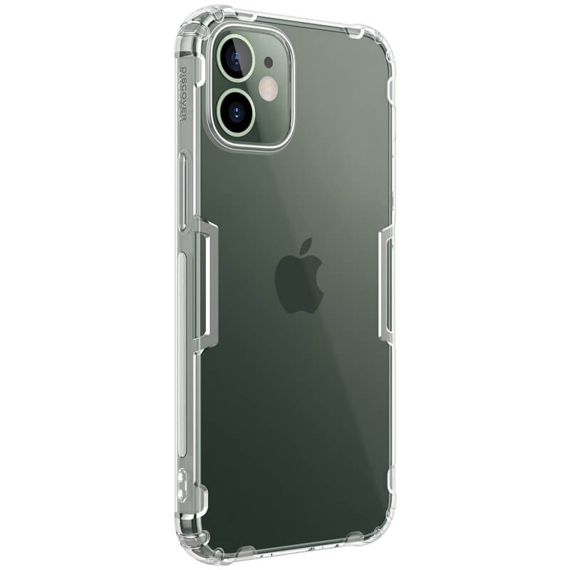 Фото TPU чохол Nillkin Nature Series на Apple iPhone 12 mini (5.4") (Прозорий (прозорий)) в маназині vchehle.ua