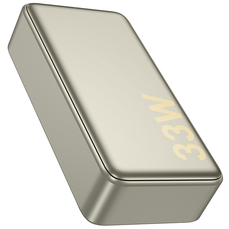 Фото Портативний ЗП Power Bank Hoco Q27 Jewel 22.5W+PD33W 10000 mAh (Titanium gold) на vchehle.ua