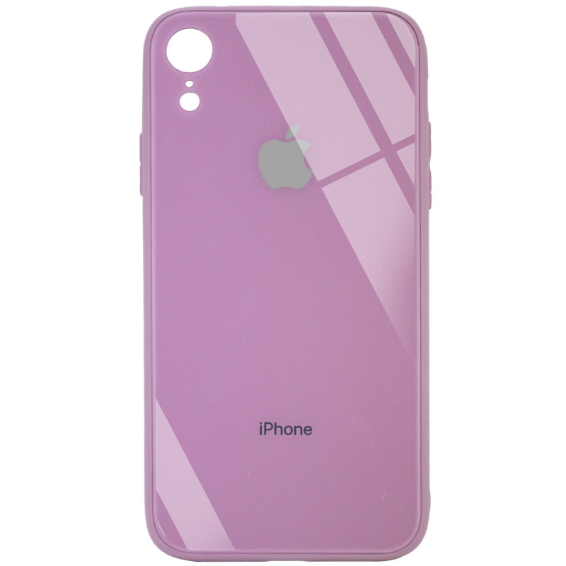 

TPU+Glass чохол Epik GLOSSY Logo Full camera (opp) на Apple iPhone XR (6.1") (Ліловий / Lilac Pride) 1096314