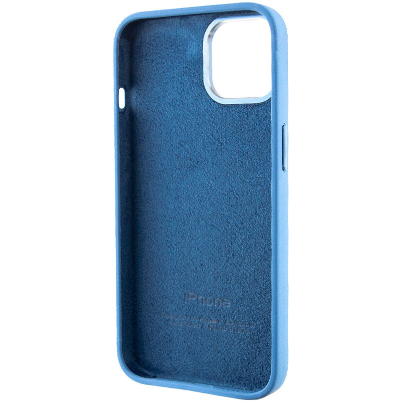 Купити Чохол Silicone Case Metal Buttons (AA) на Apple iPhone 12 Pro Max (6.7") (Синій / Blue Jay) на vchehle.ua