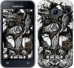 Чехол Тату Викинг для Samsung Galaxy J1 Mini J105H