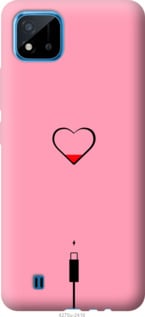 

Чехол Подзарядка сердца1 для Realme C20A 1190692