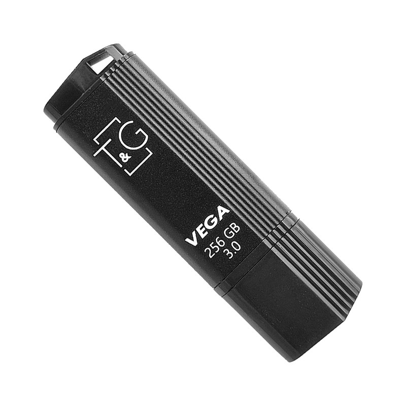 Фото Флеш-драйв USB 3.0 Flash Drive T&G 121 Vega Series 256GB (Чорний) на vchehle.ua