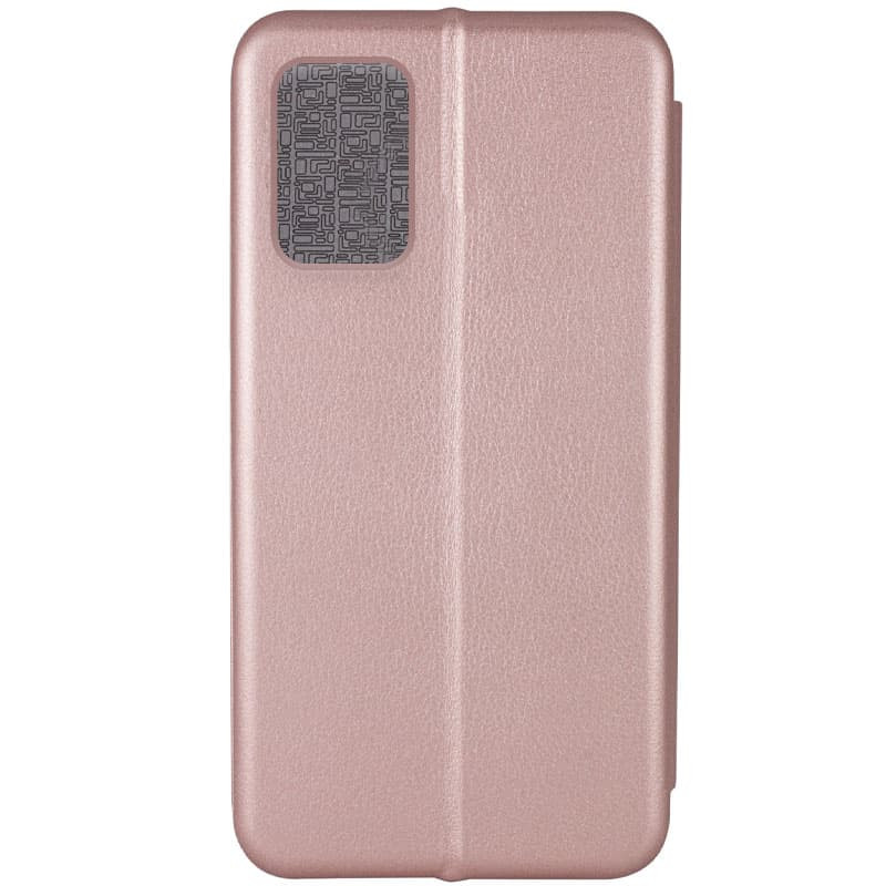 Фото Кожаный чехол-книжка Classy для Xiaomi Redmi Note 11 (Global) / Note 11S (Rose Gold) на vchehle.ua
