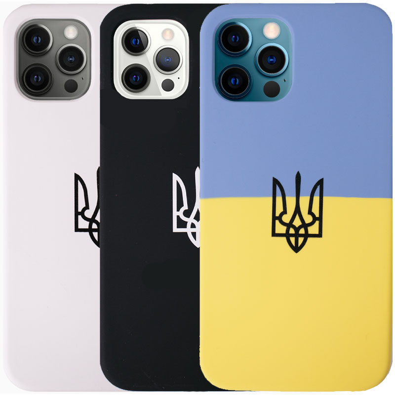 Чохол Silicone Case Patriot series на Apple iPhone 12 Pro Max (6.7")