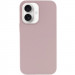 Чехол Silicone Case Full Protective (AA) NO LOGO для Apple iPhone 16 (6.1") (Серый / Lavender)