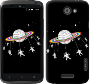 Чехол Лунная карусель для HTC One X