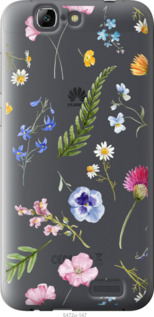 

Чехол Цветочный фон v2 для Huawei Ascend G7 1440352