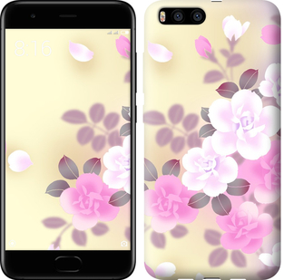 

Чохол Японські квіти на Xiaomi Mi Note 3 579064