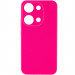 Чехол Silicone Cover Lakshmi Full Camera (AAA) для Xiaomi Redmi Note 13 Pro 4G / Poco M6 Pro 4G (Розовый / Barbie pink)