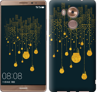 

Чехол Иллюстрация ночного города для Huawei Mate 8 592468