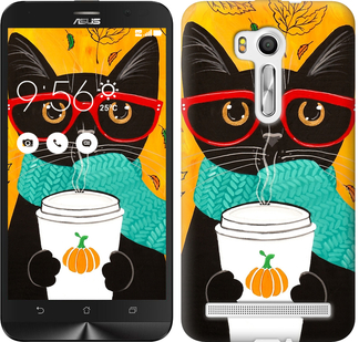 

Чехол Осенний кот для Asus ZenFone Go TV ZB551KL 639903
