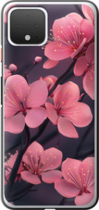 Чехол Пурпурная сакура для Google Pixel 4