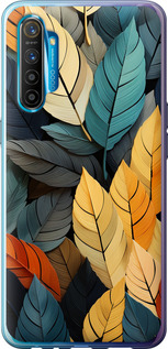 

Чехол Кольорове листя для Realme XT 1629658
