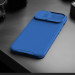 Карбонова накладка Nillkin CamShield Pro Magnetic на Apple iPhone 15 (6.1") (Blue) в магазині vchehle.ua