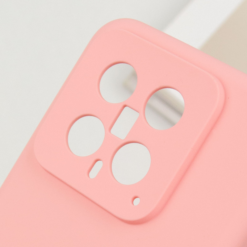 Замовити Чохол Silicone Cover Lakshmi Full Camera (AA) на Xiaomi 14 (Рожевий / Pink) на vchehle.ua