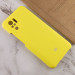 Чохол Silicone Cover Full Camera (AAA) на Xiaomi Redmi Note 10 / Note 10s (Жовтий / Bright Yellow) в магазині vchehle.ua
