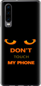 Чехол Don't touch the phone для Huawei P30