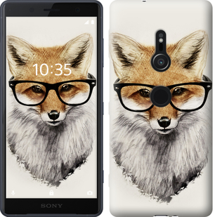 

Чехол Лис в очках для Sony Xperia XZ2 H8266 634435