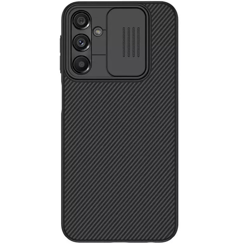 Карбонова накладка Nillkin Camshield (шторка на камеру) на Samsung Galaxy A24 4G (Чорний / Black)