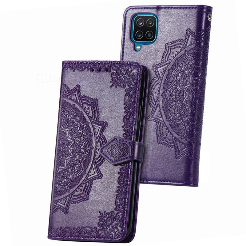 Фото Кожаный чехол (книжка) Art Case с визитницей для Samsung Galaxy A22 4G / M32 (Фиолетовый) в магазине vchehle.ua