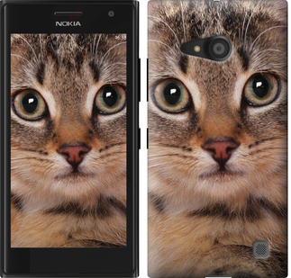 

Чехол Полосатый котик для Nokia Lumia 730 175865