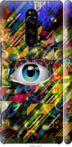 Чехол Абстрактный глаз для Sony Xperia 1 J9110