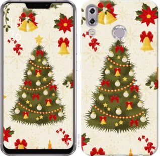 

Чехол Новогодняя елка для Asus Zenfone 5 ZE620KL 759956