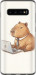 Чехол Funny Capybara CEO Working для Samsung Galaxy S10 Plus
