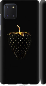 Чохол Чорна полуниця на Samsung Galaxy Note 10 Lite