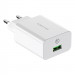 Фото МЗП Borofone BA21A Long journey QC3.0 (1USB/3A) (Білий) на vchehle.ua